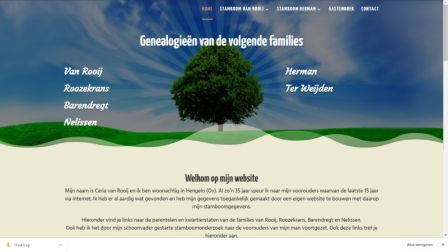 genealogie website